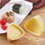 Khuôn Sushi Tự Làm Mới Onigiri Cơm Bóng Thực Phẩm Báo Chí Hình Tam Giác Máy Làm Sushi Khuôn Nhật Bản Nhà Bếp Bento Phụ Kiện Dụng Cụ