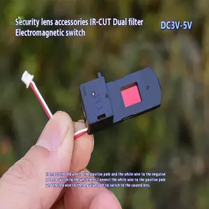 1 Bộ Lọc Đôi IR-CUT DC 3V-5V Công Tắc Điện Từ Ngăn Kéo Ống Kính An Ninh DIY Phụ Kiện mới