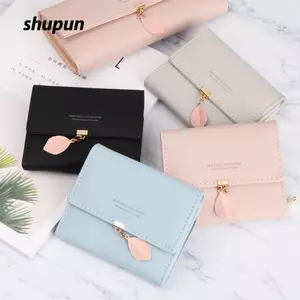SHUPUN Nhỏ Ngắn Đa Năng 2021 Xu Hướng Túi Đựng Thẻ Nữ Mini Ví Đựng Tiền Xu