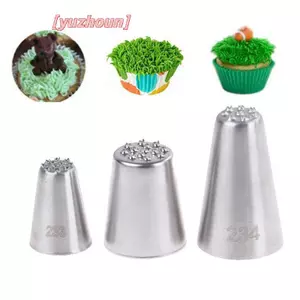 Dụng cụ làm bánh bằng cỏ Trang trí bánh Cupcake Ống dẫn vòi phun Mẹo Dụng cụ làm bánh ngọt