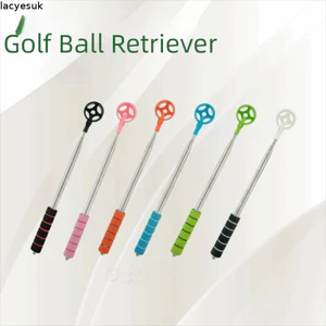 Dụng cụ nhặt bóng golf LACYESUK, Dụng cụ lấy bóng golf bằng kính thiên văn hai mặt có thể điều chỉnh, Lỗ vuông có thể mở rộng ổn định Tay cầm chống trượt Dụng cụ nhặt bóng golf bằng kính thiên văn