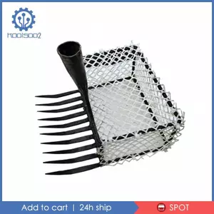 Đi Biển Rake Nặng Gang Clam Công Cụ Đào Có Giỏ Cát Sifter Rake Cho Bãi Biển Clams Và Kho Báu