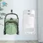 Móc nhà để xe bằng kim loại màu đen có móc J chống trượt