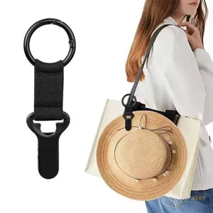 Giữ Mũ Kẹp Cho Du Lịch Di Động Nylon Túi Kẹp Để Giữ Nắp Trên Túi Du Lịch Mũ Kẹp Ví Ba Lô Hành Lý