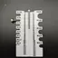 Vít Nut Thread Cheer Gauge Metric Bolt Size Dụng Cụ Đo Di Động Đồng Hồ Đo M2 Đến M20 Bu Lông mới
