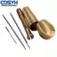 <cosyh>Durable Tools Set Copper Craft Accessories DIY Stitching 4pcs Leather needle