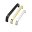 Hợp Kim Nhôm Nội Thất Tay Cầm 96 Lỗ Matte Đen Matte Tủ Tay Cầm Ngăn Kéo Tủ Cửa Tủ Tay Nắm Cửa Quần Áo RIEX