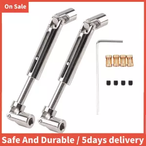 Trục truyền động kim loại MN78 với 3mm đến 4mm Trục tay áo cho MN78 MN-78 MN 78 1 / 12 RC Xe nâng cấp các bộ phận