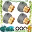 Bộ sửa chữa vòi tưới vườn 2 đầu ống nam và nữ, phù hợp với ống 3 / 4 inch và 5 / 8 inch