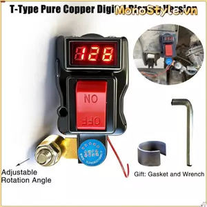 Công tắc ngắt kết nối pin xe tải MONOSTYLE, Điện áp giám sát điện áp thực Màn hình kỹ thuật số Công tắc ngắt kết nối pin ô tô, Công tắc ngắt kết nối pin thiết kế loại 12V 24V T