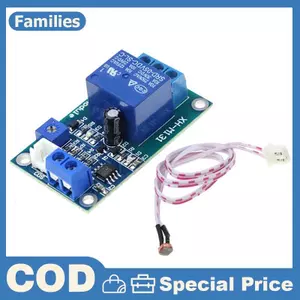 Công tắc điều khiển ánh sáng DC5 / 12v mô-đun rơle quang điện cảm biến phát hiện xh-m131