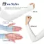 Mùa Hè Băng Lụa Dài Tay Chống Nắng Bao Tay Nam Nữ Vòng Tay Mới Thoáng Mát Tay Chống Tia UV Đi Xe Đạp Tay Áo Không Ngón EMKK