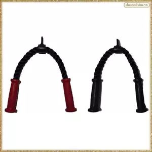 Cáp ròng rọc cao Dây tập thể dục Biceps Tay cầm tập luyện Kéo lên tay cầm dây Tay cầm tập thể dục cho phòng tập thể dục tại nhà 2pc