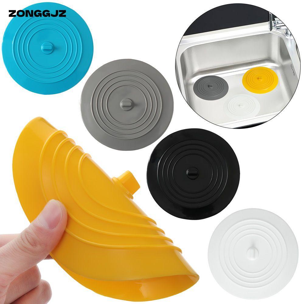 Nút chặn bồn tắm ZONGGJZ 15cm Vỏ thoát nước silicon tròn lớn bền hữu ích