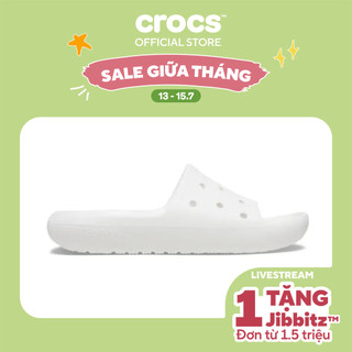 Dép Quai Ngang Unisex Crocs Classic V2 - White - 209401-100