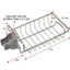 1. Giá để đồ gắn vòi nước bồn rửa chén, bát chất liệu inox - đa năng, tiện dụng