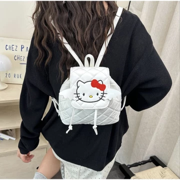 Phiên Bản Hàn Quốc Hoạt Hình Hello Kitty Ba Lô Nữ Thời Trang Tinh Tế Kết Cấu Phù Hợp Với Học Sinh Ba Lô Di Động Dễ Thương Ba Lô Trẻ Em Ba Lô Cô Gái Trái Tim Đi Chơi Mua Sắm Ba Lô Du Lịch Ba Lô Mini