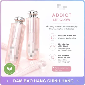 Son Dr Addict Lip Glow Có Màu | Tone Màu Nhẹ Nhàng, Chất Son Mịn