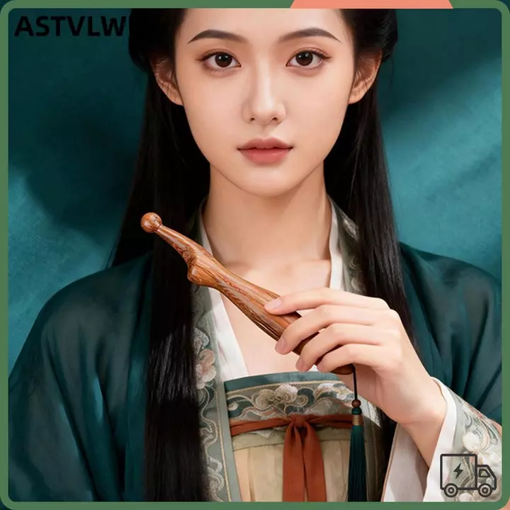 ASTVLWU Massage Điểm Dính, Trị Liệu Bàn Chân Kinh Tuyến Cạo Dụng Cụ Bấm huyệt, Trị Liệu Cổ Nút Bấm Bấm huyệt Gỗ Đàn Hương Con Lăn Cơ Thể Massage Toàn Thân