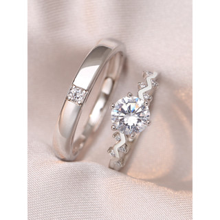 Moissanite Wedding Ring by xinyuxinniangshipin561
