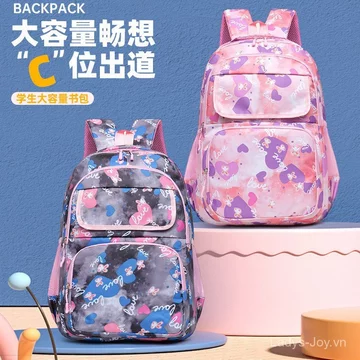 Thường Nhẹ Học Sinh Tiểu Học Ba Lô Phong Cách Hàn Quốc Khuôn Viên Hoạt Hình Nhiều Màu Dung Tích Lớn Ba Lô Ba Lô Ba Lô Ba Lô Ba Lô Ba Lô