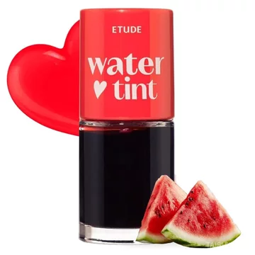 ETUDE Dear Darling Water Tint – Watermelon Ade | Korean Lip Stain & Lip Tint for Hydrated Pink Lips, Smudge-Proof Long-Lasting Lip & Cheek Makeup | K-Beauty Gift, Stocking Stuffers