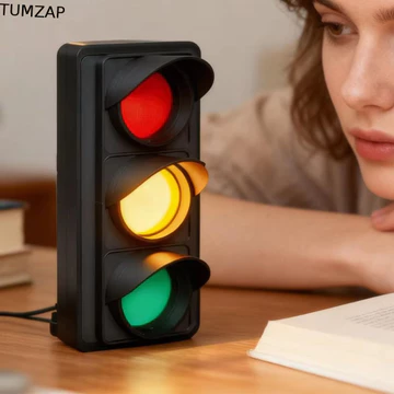 Đèn tín hiệu giao thông TUMZAP, Đèn báo để bàn Đèn giao thông LED chạy bằng USB, Đèn bàn Đèn giao thông Đèn báo tình trạng LED hình đèn tường Sử dụng trong nhà