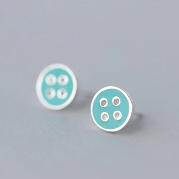 S925 Bạc Nút Bông Tai Nữ Nhật Bản Hàn Quốc Độc Đáo Tươi Nút Màu Xanh Bông Tai Bông Tai Bông Tai Bông Tai Bông Tai Bông Tai Bông Tai Bông Tai Bông Tai Bông Tai Bông Tai Bông Tai Bông Tai Bông Tai