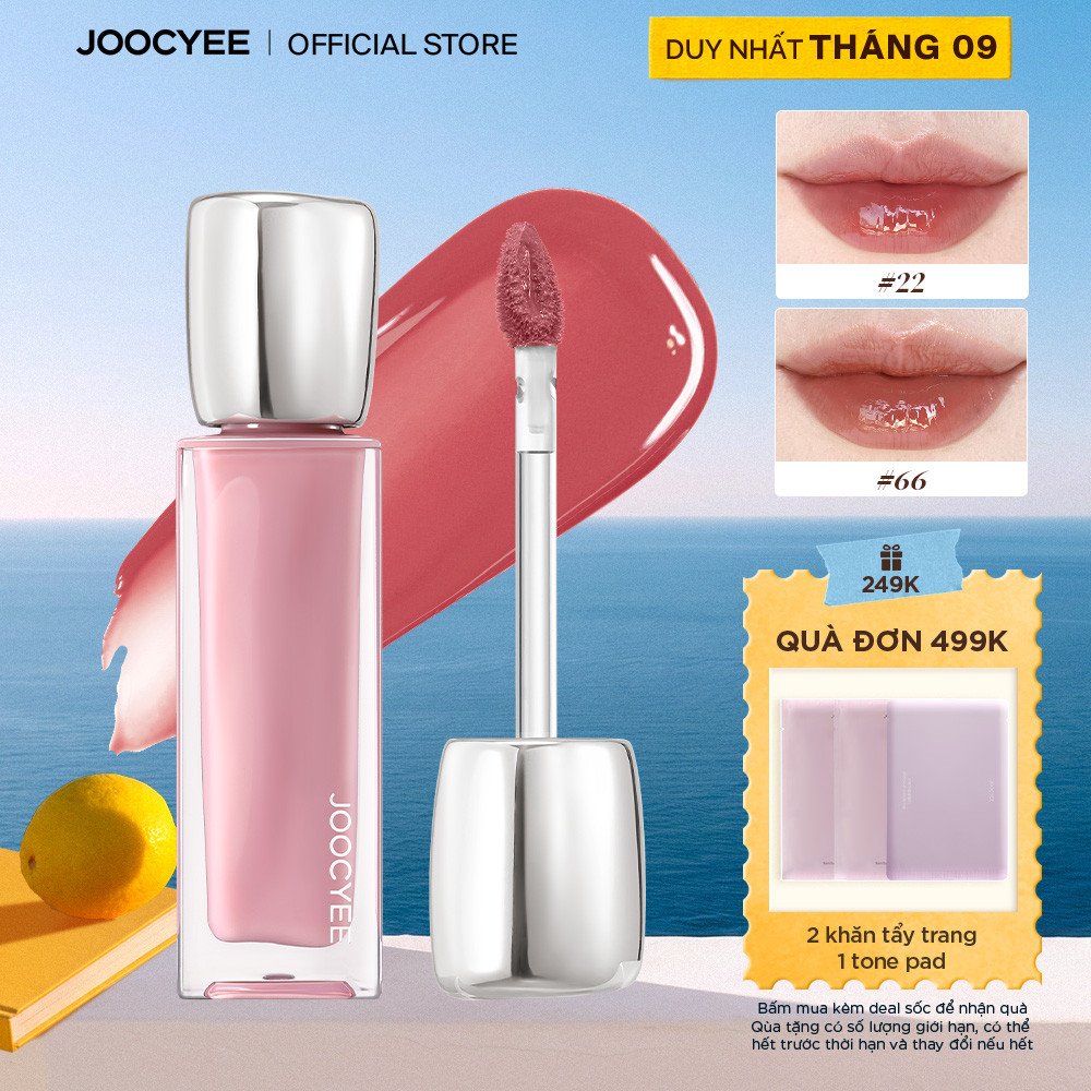 [MỚI] Son bóng tráng gương JOOCYEE - Lâu Trôi bền màu suốt 8 giờ - Hiệu ứng căng mọng - Lâu trôi