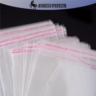 Onetimingfine 100 Cái / túi OPP Clear Seal Tự Dính Nhựa Trang Sức Nhà Đóng Gói Túi VN
