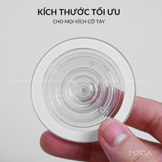 【COD】Giá đỡ từ tính Magsafe cho điện thoại, Popsocket nhỏ gọn, trong suốt, mở rộng tiện lợi, dễ tháo lắp