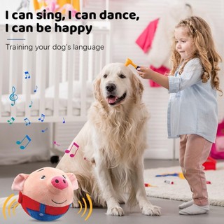 Nâng cấp Hoạt Động Di Chuyển Thú Cưng Sang Trọng Đồ Chơi Tương Tác Squeaky Bouncing Bóng Đồ Chơi Điện Tử Sang Trọng Bóng Cho Và Con Chơi Ngoài Trời Trong Nhà thay thế có thể giặt được