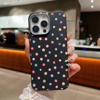 Ốp Điện Thoại In Hoa Nhỏ Nhiều Màu Sắc Cho Samsung Galaxy A07 A17 M16 Note 20 S20 Plus Ultra A71 A51 A31 A21S A11 A50 A50S A30S A20 A30 A10S Họa Tiết Da Silicon Mềm