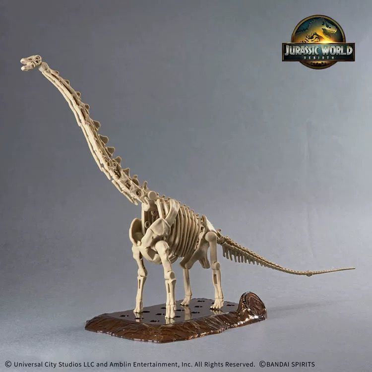 Bandai JURASSIC World Rebirth JURASSIC Titan Dragon Fossil Mô hình lắp ráp khủng long