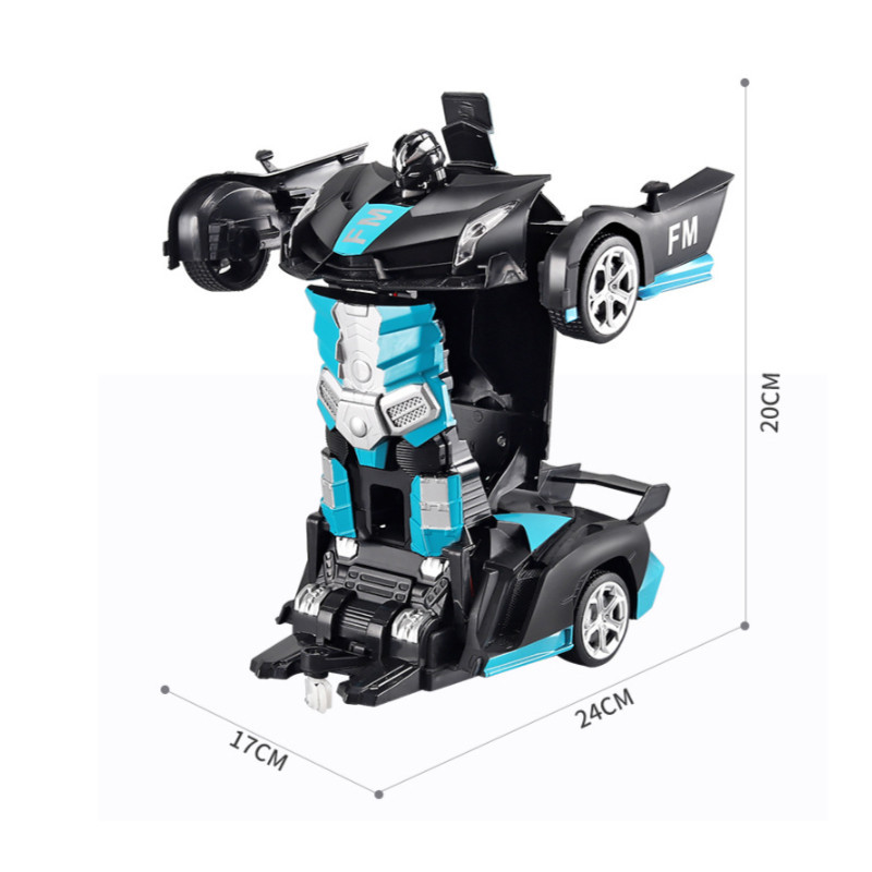 Ô Tô điều Khiển Từ Xa Biến Hình Robot,Thiết Kế đa Chức Năng,Có Thể Xoay 360 độ Với đèn LED
