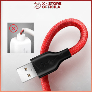 Dây sạc điện thoại bọc dù Type C/Micro/LN, cáp sạc nhanh 18W siêu bền, phụ kiện điện thoại nhiều màu - DSBDGR
