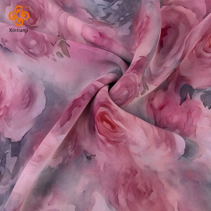 Georgette Voan Khăn Vải Mỏng Khăn Lụa Cổ Trang Phục Hanfu Mùa Hè Đi Biển Váy Vải 50x150cm