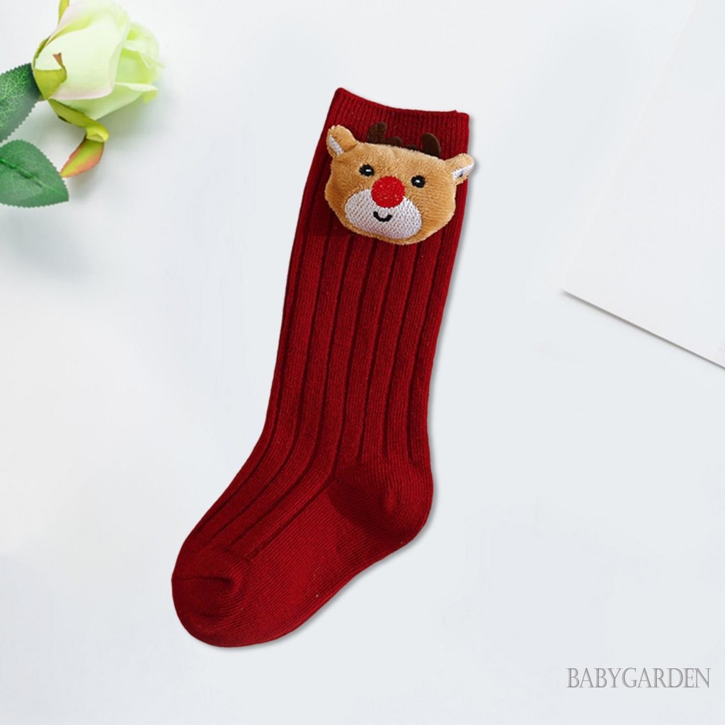 0-5 tuổi Trẻ mới biết đi Giáng sinh Tất trang trí ông già Noel / người tuyết Cotton mềm mại