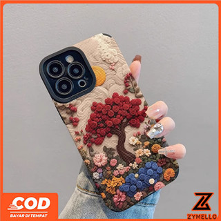Ốp Lưng Cho OPPO Reno 15F Reno14F Reno14 Pro Reno 13F Reno12 F Reno 11F Reno10 Reno8Z Reno7Z Reno8T Reno5 Reno4 Reno6z Thời Trang Và Đẹp Thêu Núi Và Hoa Hồng shoc