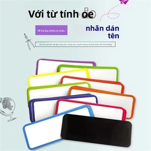 💦Nhãn dán từ tính Xóa được Nhãn viết Bảng trắng Nhãn dán tên từ tính Bảng đen Nam châm Hỗ trợ MXOR