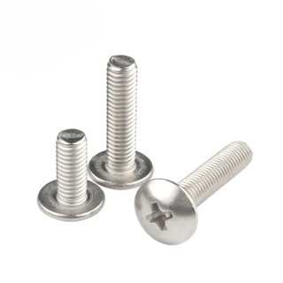 Ốc Vít inox đầu dù pake Inox 304, Bu lông đầu dù pake inox  M2 / M2.5 / M3 / M4 [JYD-ZZ-Z]