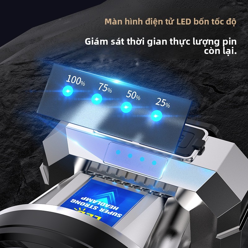Đèn Pha D1OK siêu sáng cho câu cá ban đêm