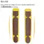 < WHPHous-t > 1 Cặp Má Phanh Carbon V-Brake C-Brake Miếng Lót Cork Cao Su Có Thể Thay Thế Đường Gấp Phanh Xe Đạp Giày Caliper Đẹp