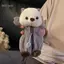 GCDHome Sang Trọng Biển Otter Hộp Đựng Bút Di Động Bút Đánh Dấu Giá Đỡ Đồ Dùng Học Tập Hoạt Hình Mềm Bút Chì Túi Đựng Bút Trang Điểm HOT