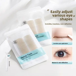Nhãn dán mí mắt đôi Chuangyan-Invisible tự nhiên, hỗ trợ bọt mắt sói, điều chỉnh mí mắt đơn & đôi bên trong, thích hợp cho nam nữ