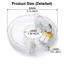 Đèn bánh xe đạp THEGIRL8B, Đèn LED nói xe đạp chống nước chống mưa, USB trượt nhẹ có thể sạc lại Đèn LED sáng an toàn cho xe đạp trung tâm xe đạp leo núi