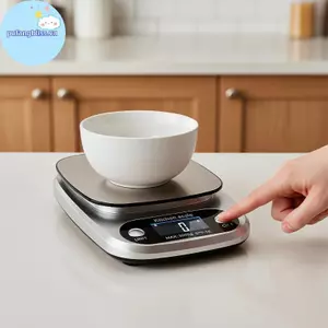 Pufangbliss 10kg / 1g Cân nhà bếp kỹ thuật số chính xác để nấu nướng và chuẩn bị thực phẩm VN