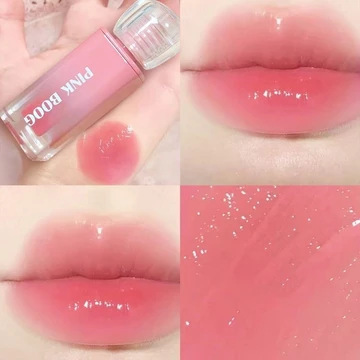 | 【his romand】 | ❧Đào hoa hồng đào trắng!Tender Toot Water Gloss Mirror Lip Gloss Dưỡng ẩm Làm trắng Son môi không phai màu Tiệc sinh viên Son bóng☚