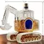 Chai trang trí máy xúc 3D Khắc tay Hộp đựng rượu rỗng Trang trí phòng trò chơi tại nhà sáng tạo cho quà tặng bạn trai VN