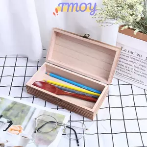 TMOY Retro Hộp Trang Sức Để Bàn Gỗ Vỏ Bảo Quản Tay Trang Trí Hộp Gỗ TMOY